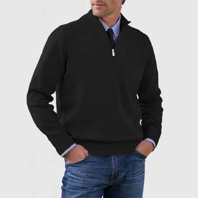 Darevellon | Classic Half-Zip Sweater