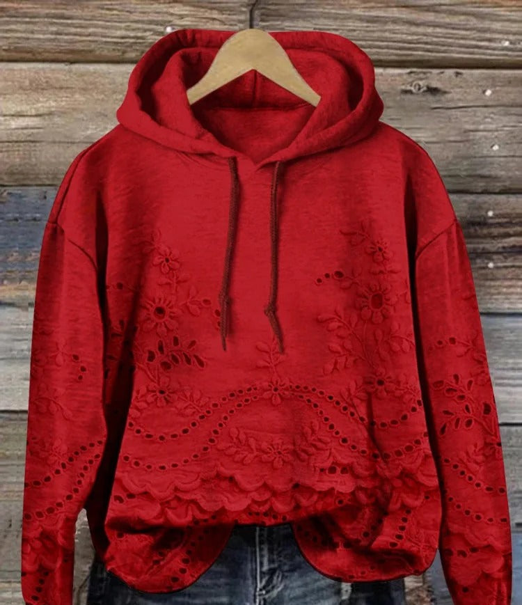 Melvarine | Floral Casual Hoodie