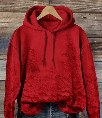 Melvarine | Floral Casual Hoodie