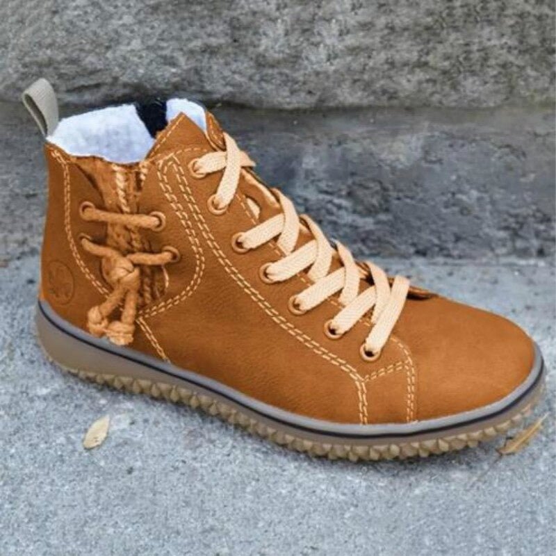 Veliryn | Retro Waterproof Ankle Boots