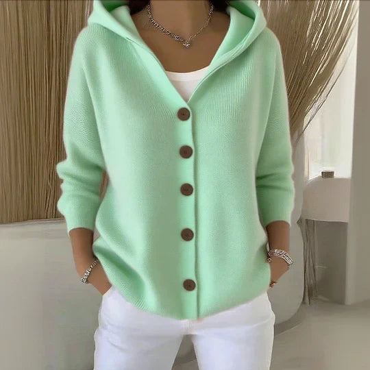 Lunaviera | Trendy Hooded Cardigan