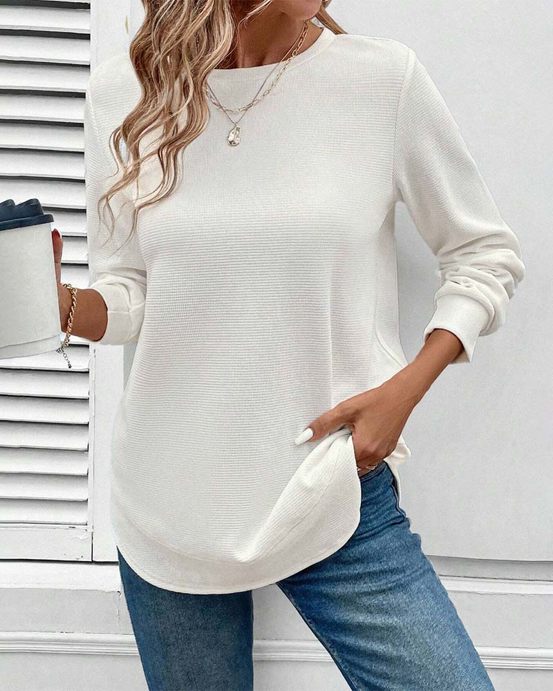 Merivienne | O-neck Long Sleeve