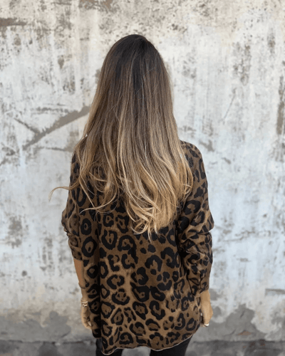 Savrielle | Casual Leopard Print Top
