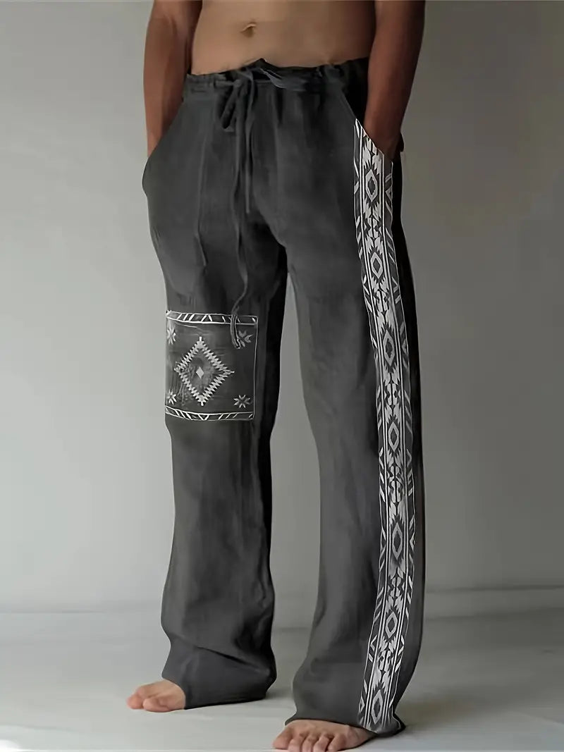 Carvien | Ethnic Comfort Fit Trousers