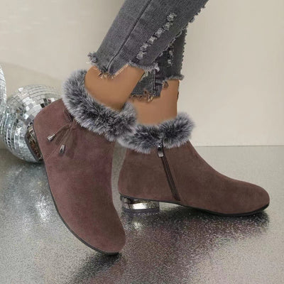 Aurenisse | Elegant Mid-heel Ankle Boots