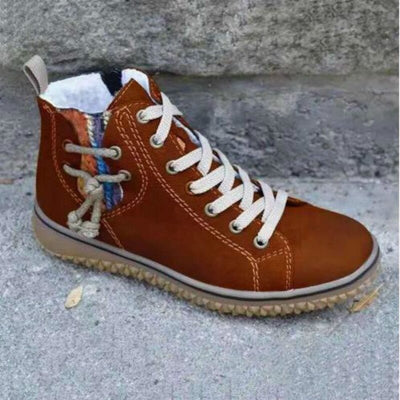Veliryn | Retro Waterproof Ankle Boots