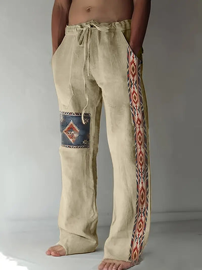 Carvien | Ethnic Comfort Fit Trousers