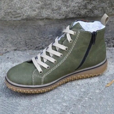 Veliryn | Retro Waterproof Ankle Boots