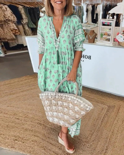 Corvella | boho tassel midi