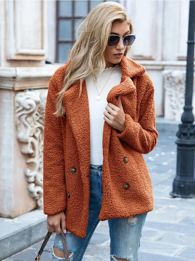 Sarvianne | Chic Cosy Teddy Coat