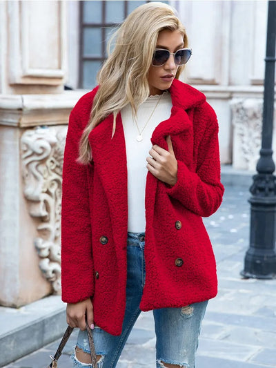 Sarvianne | Chic Cosy Teddy Coat
