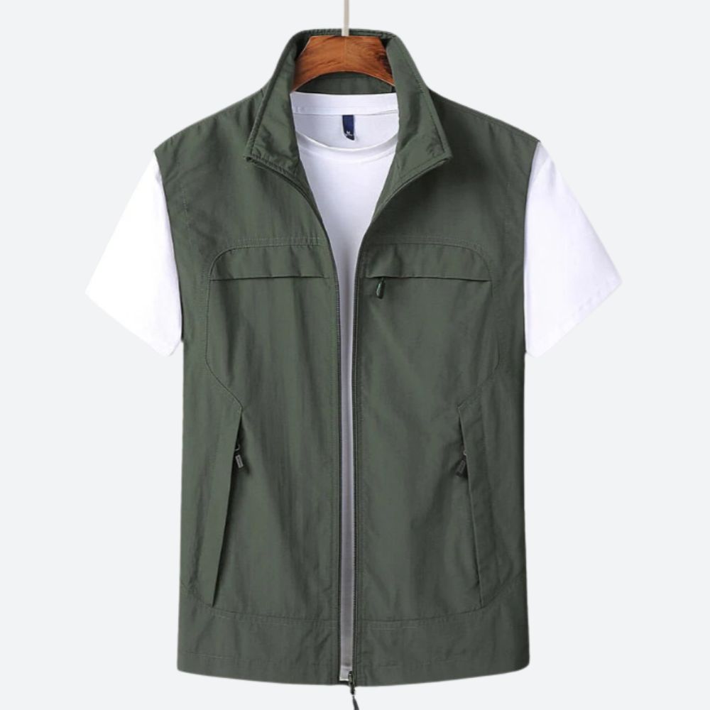 Tharven | Utility Zip Gilet